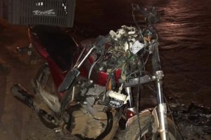 Motociclista fica em estado grave após acidente em que outro veículo fugiu