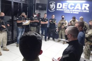 Presos suspeitos de roubo de R$ 5 milhões em cerveja em Goiás e Minas Gerais