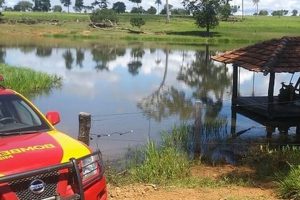 Um jovem morreu afogado em um lago do Distrito dos Bandeirantes, no município de Nova Crixás a 319 km de Brasília. O corpo foi encontrado -Jovem morre afogado em lago de Novas Crixás