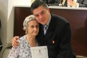 Mãe de ex-deputado vence Covid-19 por duas antes antes de completar 100 anos