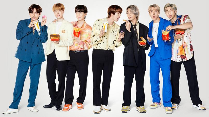 McDonald's lança combo em parceria com BTS