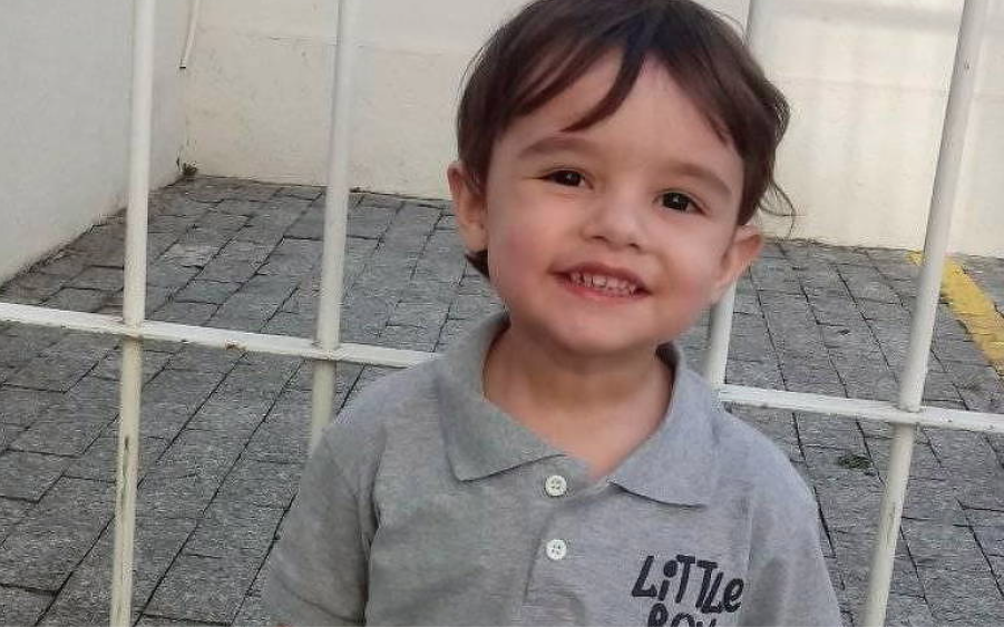 Gael, de 3 anos, morreu após ser supostamente agredido pela mãe, 37 anos, nesta segunda-feira (10), na Bela Vista (centro de São Paulo) - Reprodução/Facebook