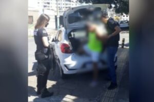 Suspeito de tentar ex-namorada em Aparecida é preso em Piracanjuba (Foto: Divulgação/PC)