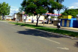 Avenida Rio Verde, principal ponto de acidentes em Aparecida (Foto: Reprodução)