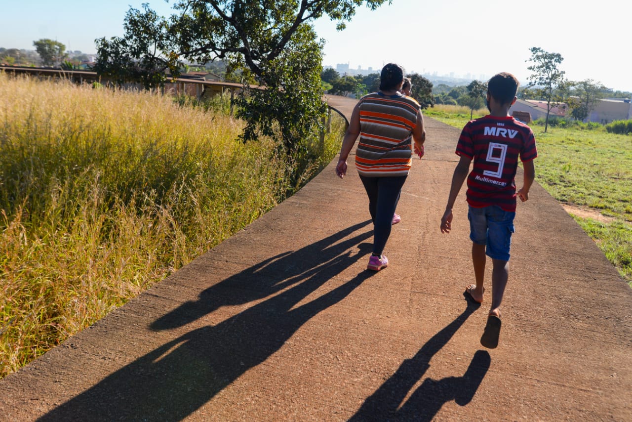 Abandono do Monumento às Nações Indígenas, em Aparecida (Foto: Jucimar de Sousa/MaisGoiás)