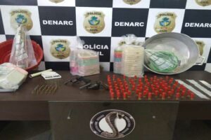 Um grupo criminoso que atuava em Goiânia, Trindade e Novo Gama, montou empresas para lavar dinheiro do tráfico. (Foto: divulgação/Polícia Civil)