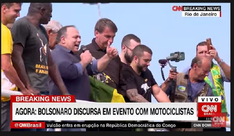 CPI deve convocar governador do Rio para explicar passeio de Bolsonaro, diz Renan Calheiros 