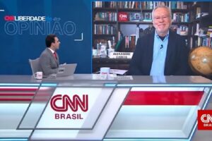 Alexandre Garcia não gosta de pergunta e ameaça deixar a CNN Brasil