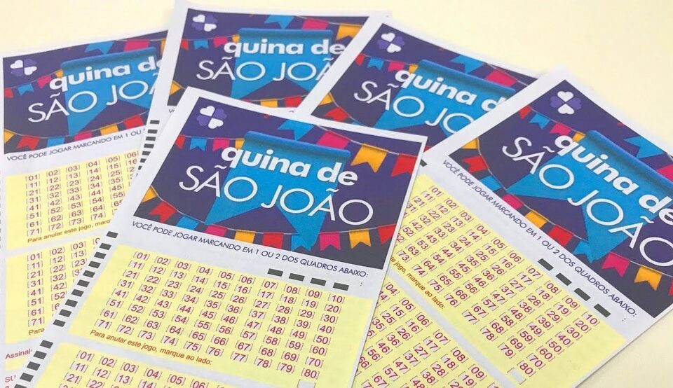 A Quina de São João, concurso especial 5.590 da Quina, sorteou R$ 204,8 milhões neste sábado (26). (Foto: divulgação/Caixa)