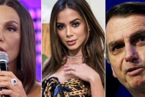 Anitta relaciona mortes por Covid a Bolsonaro; fãs apontam indireta a Ivete Sangalo