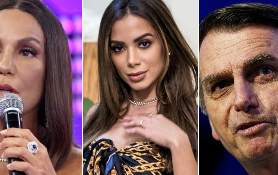 Anitta relaciona mortes por Covid a Bolsonaro; fãs apontam indireta a Ivete Sangalo