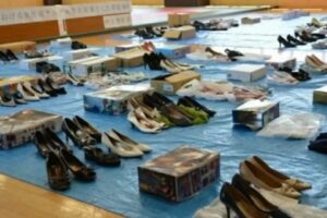 Ladrão em série é encontrado com 139 pares de sapatos femininos, no Japão