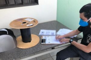 Polícia investiga suspeitos de fraudar compras de carretéis - golpes - trindade de fibra óptica em Goiânia