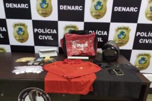 Polícia prende suspeito de se passar por motoboy para revender drogas em Goiânia
