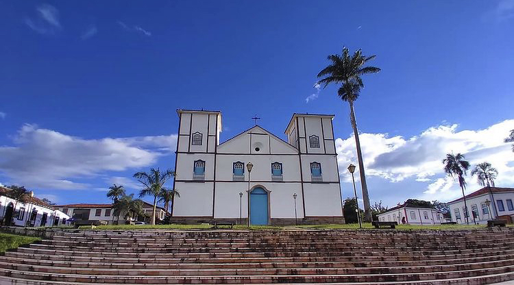 Igreja de Nossa Senhora do Rosário, em Pirenópolis (Foto: Instagram @pirenopolis.piri)