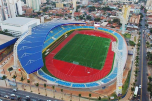 Estádio Olímpico, em Goiânia, que é candidato a receber jogos da Copa América (Foto: Divulgação)