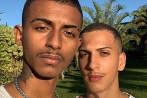 Pedro Henrique Barbosa Santos de 21 anos e Matheus Ramos, 20, foram perseguidos e atacados enquanto gravavam vídeos de casal em Anápolis - Casal gay é ameaçado e perseguido em parque de Anápolis