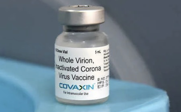Vacina contra covid-19 Covaxin (Foto: Instagram/@covaxinvaccine)
