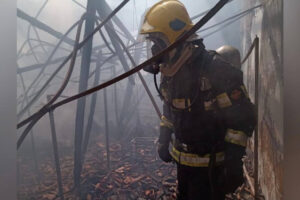 O Corpo de Bombeiros Militar combateu um incêndio em um orfanato, na cidade de Luziânia. Apesar do susto, ninguém se feriu.