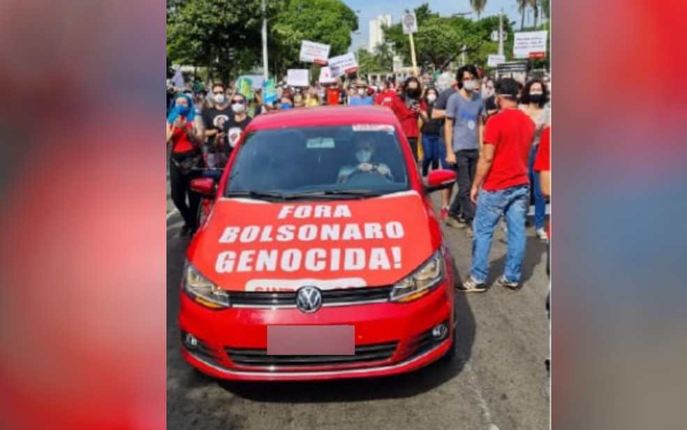 A OAB-GO e a Polícia Federal afirmaram que o professor que chamou o presidente Jair Bolsonaro de genocida não cometeu crime. (Foto: reprodução)