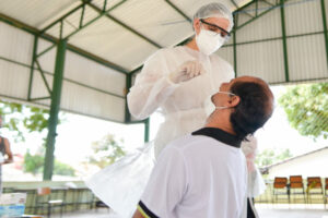 Hospitais e laboratórios priorizam teste de Covid para doentes graves - (Foto: Jucimar de Sousa - Mais Goiás)