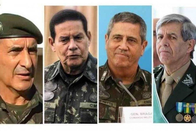 De acordo com o Correio Braziliense, Ramos, Mourão, Braga Netto e Heleno confiram a lista de salários que é maior do que o de Bolsonaro