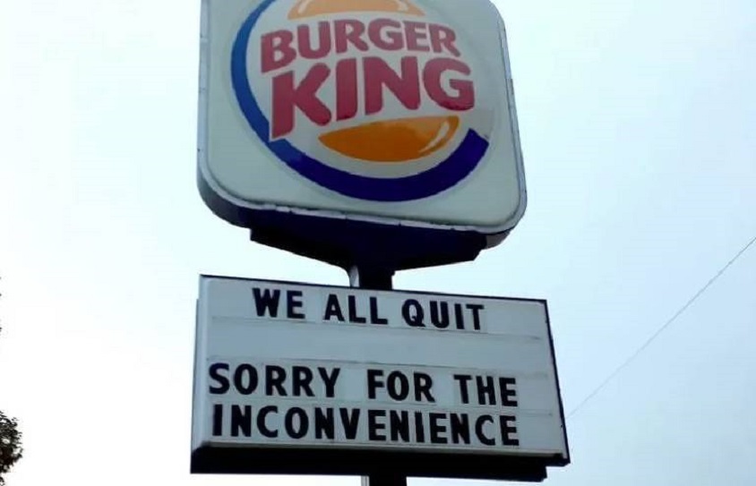 Falta de mão de obra eleva salário em redes de fast food nos EUA (Foto: Reprodução Twitter)