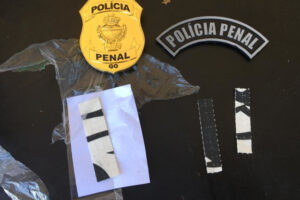 Polícia Penal prende homem que tentou passar droga para CPP de Rio Verde