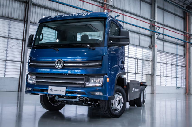 Caminhão elétrico Volkswagen e-Delivery