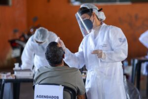 Goiás ultrapassa 780 mil casos acumulados de Covid-19. Foram 2,5 mil novos registros em 24h. Estado possui 21.794 mortes pela doença. (Foto: Jucimar de Sousa/Mais Goiás)