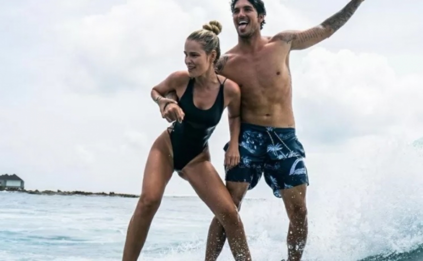 Yasmin Brunet e Gabriel Medina