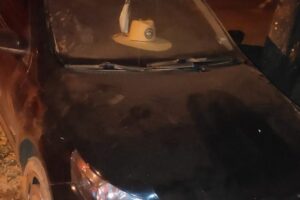 Carro roubado encontrado com suspeito de latrocínio em Aparecida de Goiânia