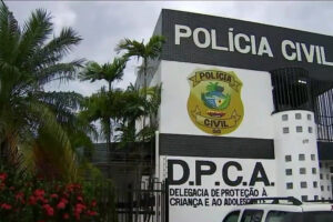 Fachada da DPCA - Foto ilustra a chamada: menino desaparecido no Pará foi encontrado com pai