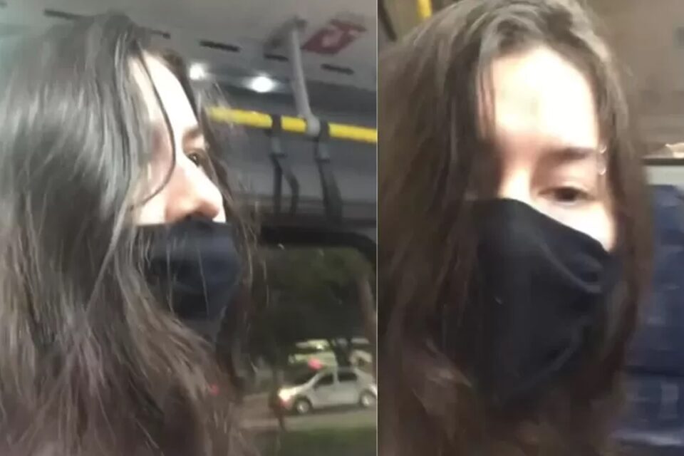 Mulher expulsa homem do ônibus após assédio sexual, no Rio de Janeiro