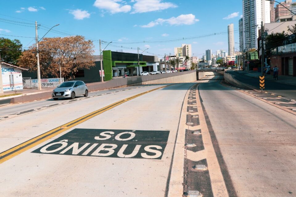 Após seis anos de construção, o trecho II do BRT Norte-Sul deve ser inaugurado no aniversário de Goiânia, no dia 24 de outubro. (Foto: divulgação)