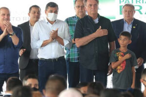 Presidente Jair Bolsonaro e o governador do Amazonas, Wilson Lima (Foto: Instagram do governador)