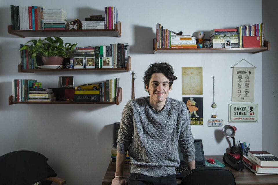 Lucas Formigoni, 21, tem planos de comprar uma casa no longo prazo, mas não pensa em ter um carro