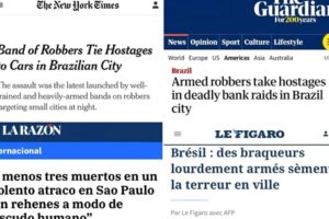 Madrugada de caos em Araçatuba repercute na imprensa estrangeira: 'Terror'