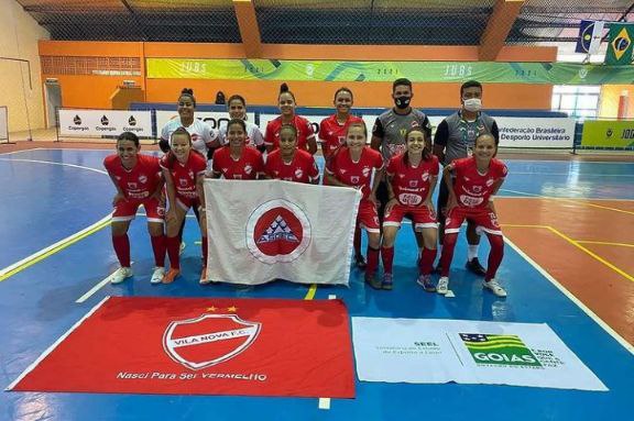 Time de futsal feminino do Vila Nova-Universo