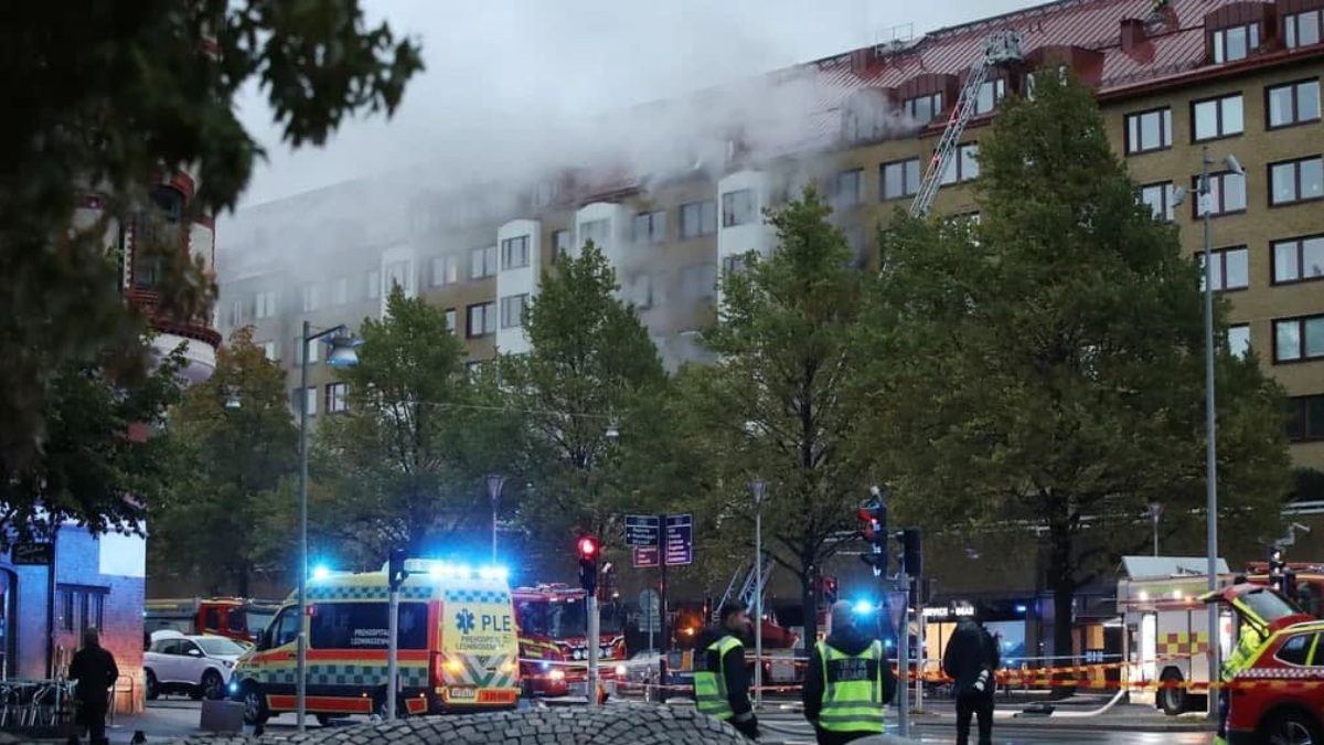 Explosão em prédio deixa 25 feridos na Suécia