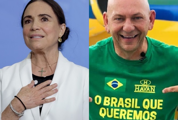 Empresário bolsonarista é ouvido na CPI da Covid. Atriz Regina Duarte defende empresário Luciano Hang: 'O Brasil te ama'