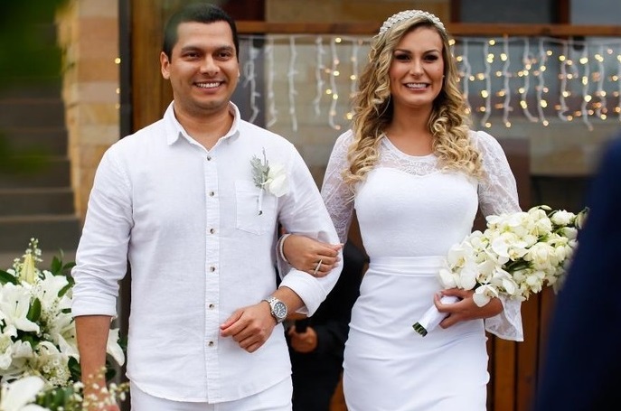 Loira se casou com Thiago Lopes em novembro de 2020 e está grávida. Andressa Urach diz que se separou por não aguentar uma relação abusiva