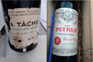 A Polícia Federal (PF) recuperou na sexta-feira (24) duas garrafas de vinhos furtados do Ministério das Relações Exteriores no mês de agosto. (Foto: divulgação/Polícia Federal)