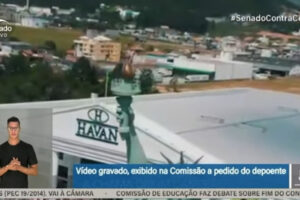 Hang: Exibição de propaganda da Havan na CPI da Covid provoca discussão entre senadores