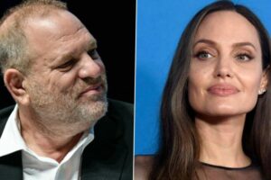 produtor Brad Pitt Harvey Weinstein nega assédio a Angelina Jolie: 'É para vender livro'