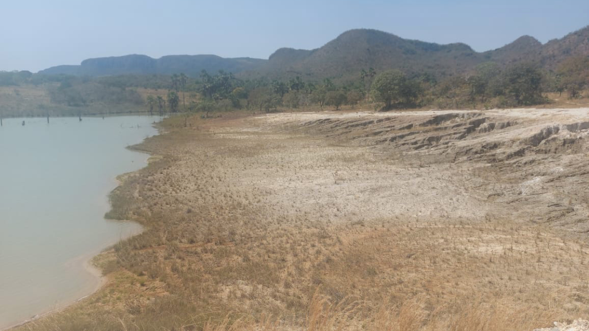 Polícia encontra barragem em situação irregular em zona rural de Cavalcante