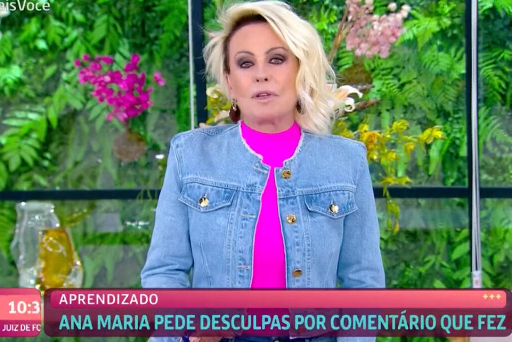 Ana Maria Braga Se Desculpa Ao Vivo Por Comentário Considerado Racista 