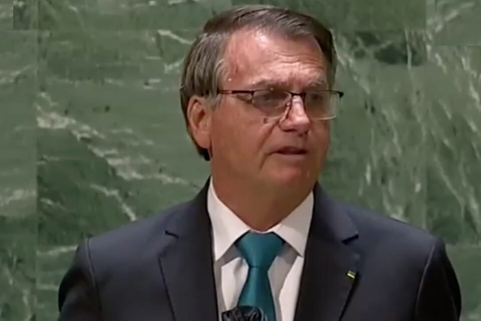 Bolsonaro destacou tratamento precoce contra Covid-19 em discurso na ONU. Segundo ele 