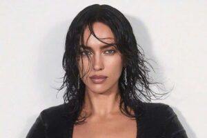 Kim Kardashian Modelo falou que sempre surgem boatos que está namorando alguém. Irina Shayk não responde perguntas sobre romance com Kanye West