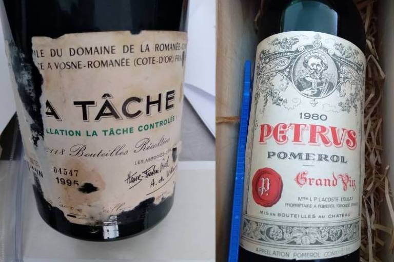 Polícia Federal recuperou duas garrafas de vinho furtadas do Itamaraty e avaliadas em R$ 57,6 mil